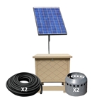 Solaer 1.2 Solar Lake Bed Aeration - 2 Duraplate Diffusers With 200' Self Weighted Tubing 