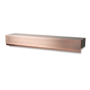 Atlantic 24" Copper Finish WaterWall Spillway