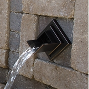 Atlantic Verona Wall Spout (Bronze/Square Plate)