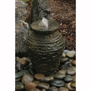 Aquascape Mini Stacked Slate Urn - 13"